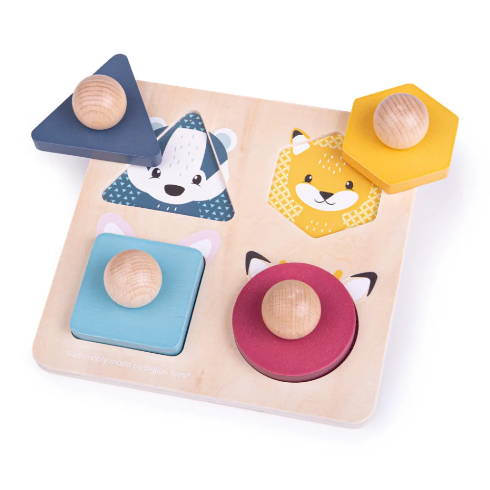 aaa__woodland_animal_shap_0.webp Discount AAA 100% Woodland Animal Shape Puzzle Wooden Puzzles And Activity Toys | Children's Wooden Puzzles