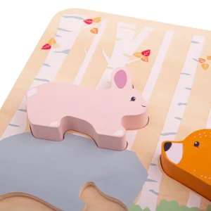 Sale AAA 100% Woodlands Chunky Puzzle Wooden Puzzles And Activity Toys | Children's Wooden Puzzles