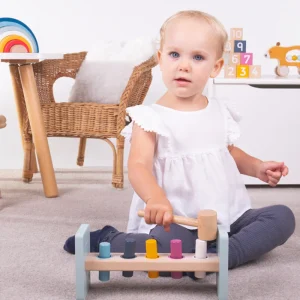 Clearance 100% AAA Certified Hammer Bench Wooden Puzzles And Activity Toys | Traditional Wooden Toys