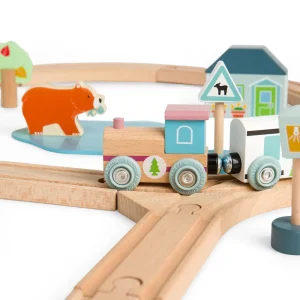 Outlet AAA Certified Train Set (Woodland Animal) Toys For 4 Year Olds