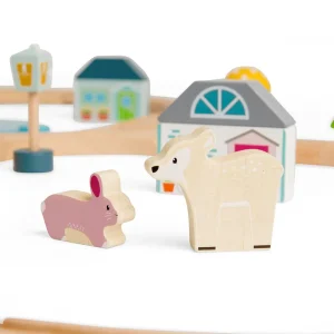 Outlet AAA Certified Train Set (Woodland Animal) Toys For 4 Year Olds