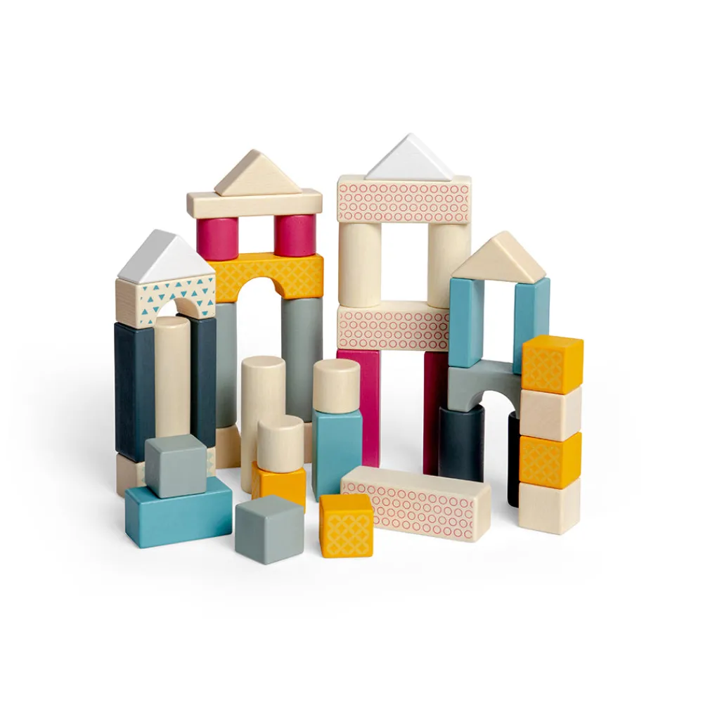 aaa_certified_wood_drum__0.webp Sale 100% AAA certified wood Drum of 50 Bricks Wooden Puzzles And Activity Toys | Traditional Wooden Toys