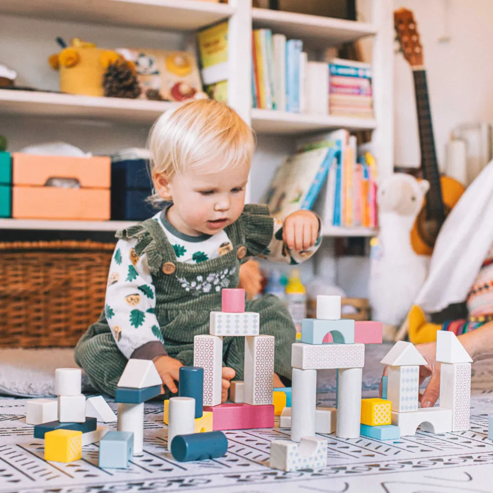 aaa_certified_wood_drum__1.webp Sale 100% AAA certified wood Drum of 50 Bricks Wooden Puzzles And Activity Toys | Traditional Wooden Toys