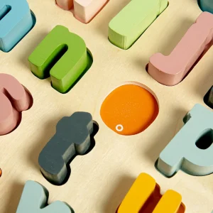 Outlet AAA Lowercase ABC Puzzle Kids Wooden Puzzles And Activity Toys | Kids Learning Numbers And Letter