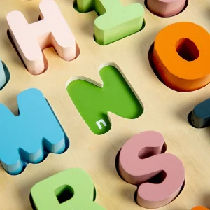 Hot AAA Uppercase ABC Puzzle Wooden Puzzles And Activity Toys | Children's Wooden Puzzles