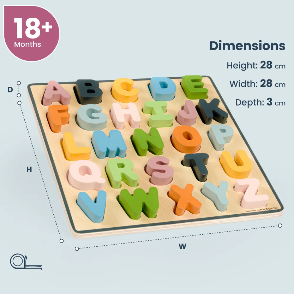 aaa_uppercase_abc_puzzle_4.webp Hot AAA Uppercase ABC Puzzle Wooden Puzzles And Activity Toys | Children's Wooden Puzzles
