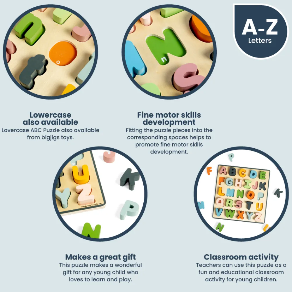 aaa_uppercase_abc_puzzle_5.webp Hot AAA Uppercase ABC Puzzle Wooden Puzzles And Activity Toys | Children's Wooden Puzzles