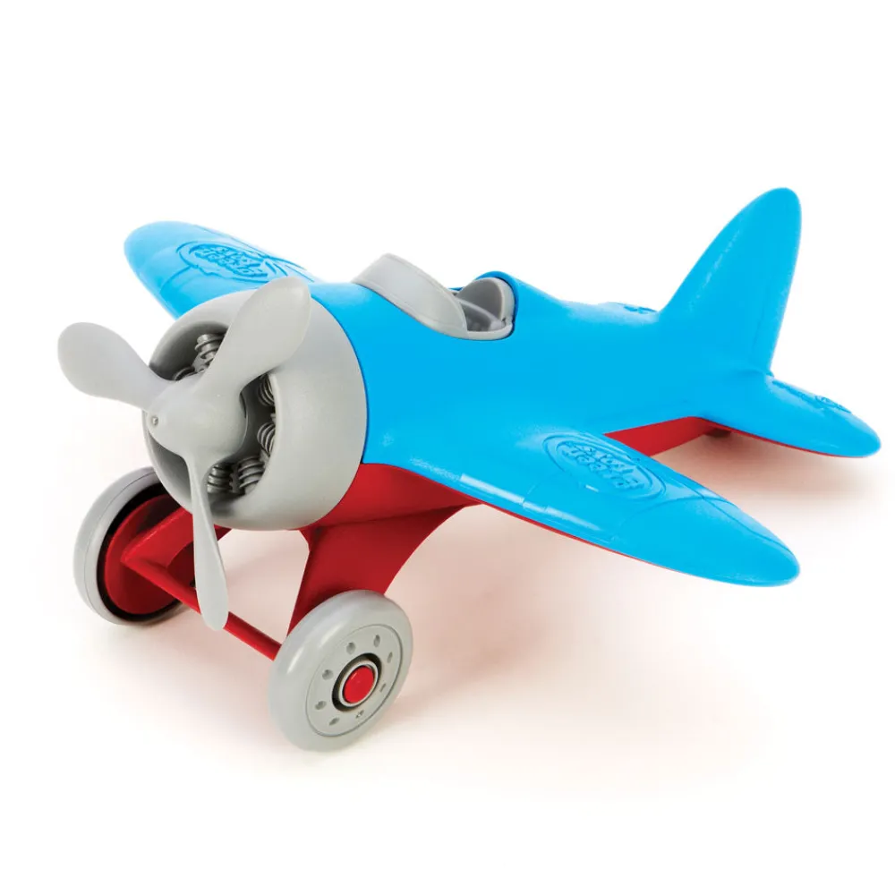airplane_blue_wings_2.webp Fashion Airplane (Blue Wings) Wooden Toy Cars For Children
