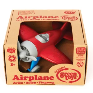 Outlet Airplane (Red Wings) Wooden Toy Cars For Children
