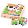 Hot Animal Cube Puzzle Wooden Puzzles And Activity Toys | Children's Wooden Puzzles