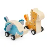 Clearance Animal Pull Backs – Elephant, Giraffe Traditional Wooden Toys | Wooden Push And Pull Along Toys