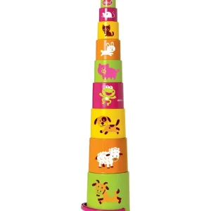 Hot Animal Stacking Cups Outdoor Garden Toys