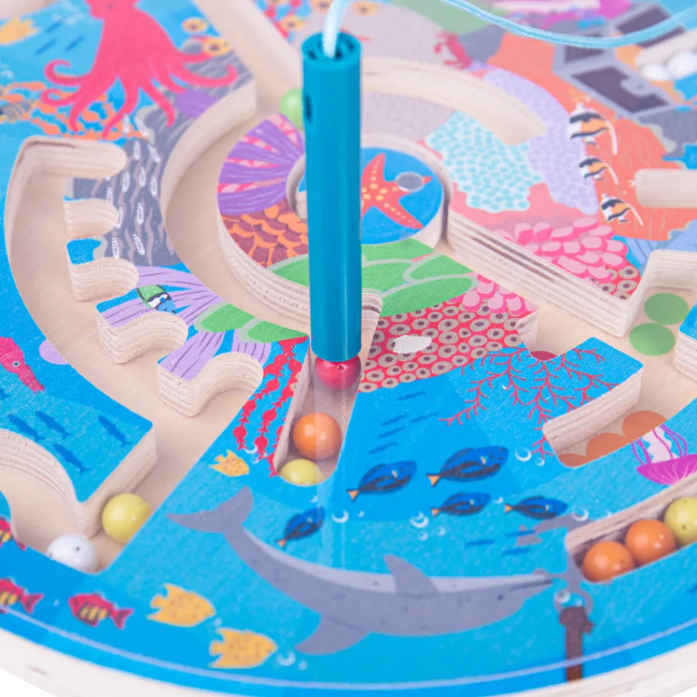 aquatic_maze_puzzle_1.webp Outlet Aquatic Maze Puzzle Wooden Puzzles And Activity Toys | Activity Toys & Games