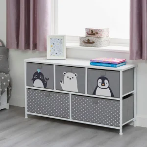 Online Arctic 5 Drawer Kids Storage Chest Kids Kid’s Furniture