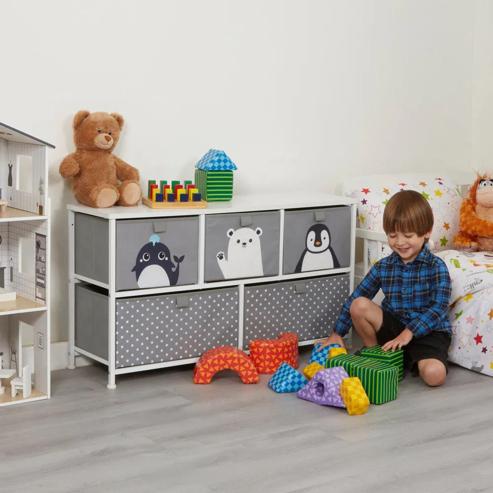 arctic__drawer_kids_stora_1.webp Online Arctic 5 Drawer Kids Storage Chest Kids Kid’s Furniture