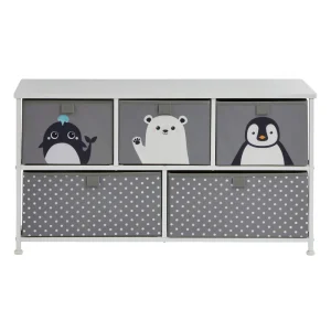 Online Arctic 5 Drawer Kids Storage Chest Kids Kid’s Furniture