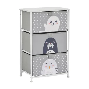 Discount Arctic 3 Drawer Storage Chest Kids Kid’s Furniture