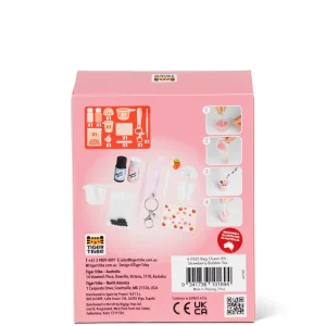 Fashion Bag Charm Kit – Strawberry Bubble Tea Kids Arts And Crafts Sets For Kids
