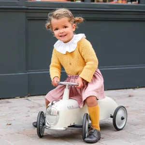 Discount Roadster Ivory White Ride on Ride On Cars | Gifts For 3 Year Olds