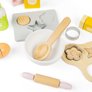 Hot Baking Cookies Play Shop Cook And Share | Wooden Toy Food Sets