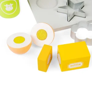 Hot Baking Cookies Play Shop Cook And Share | Wooden Toy Food Sets
