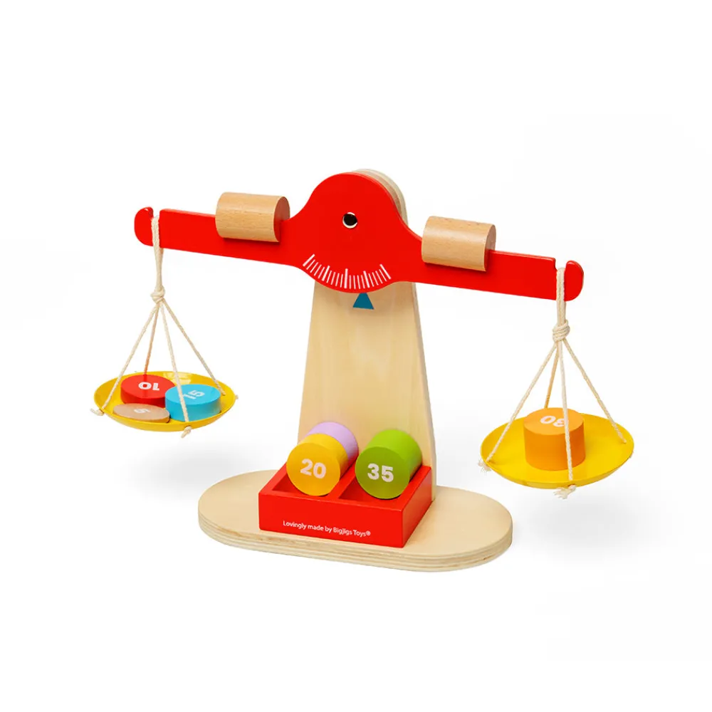 balancing_scales_0.webp Clearance Balancing Scales Wooden Puzzles And Activity Toys | Activity Toys & Games