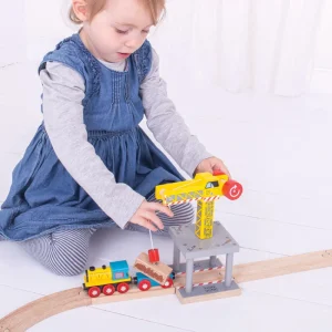 Outlet Big Yellow Crane Gifts For 5 Yr Olds | Toys For 4 Year Olds