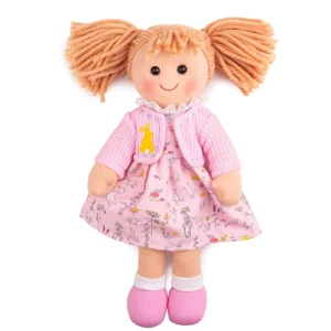 New Bigjigs Ella Ragdoll – Medium Soft Rag Dolls | Soft Toys