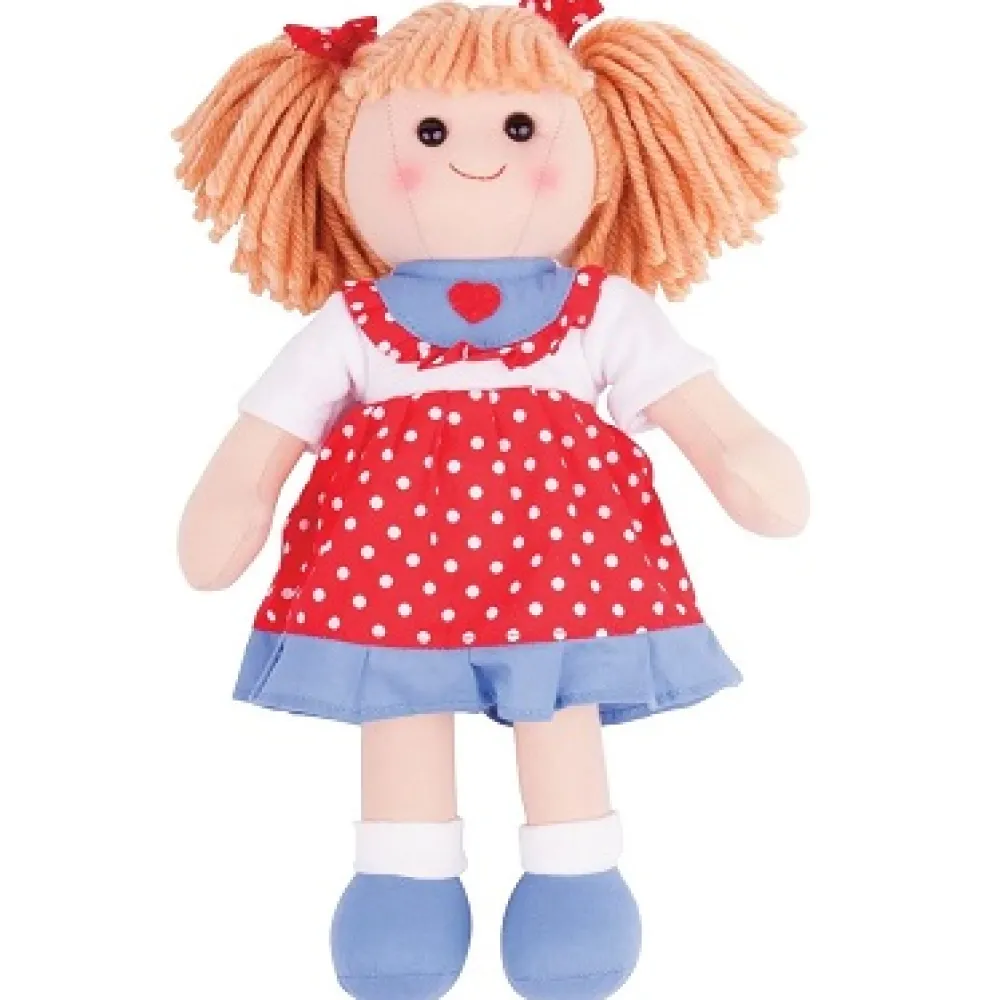 bigjigs_emily_doll__mediu_0.webp New Bigjigs Emily Doll – Medium Soft Rag Dolls | Soft Toys