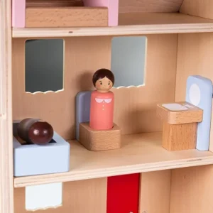 Discount Bigjigs Folding Dolls House Set Wooden Doll’s Houses | Activity Toys & Games