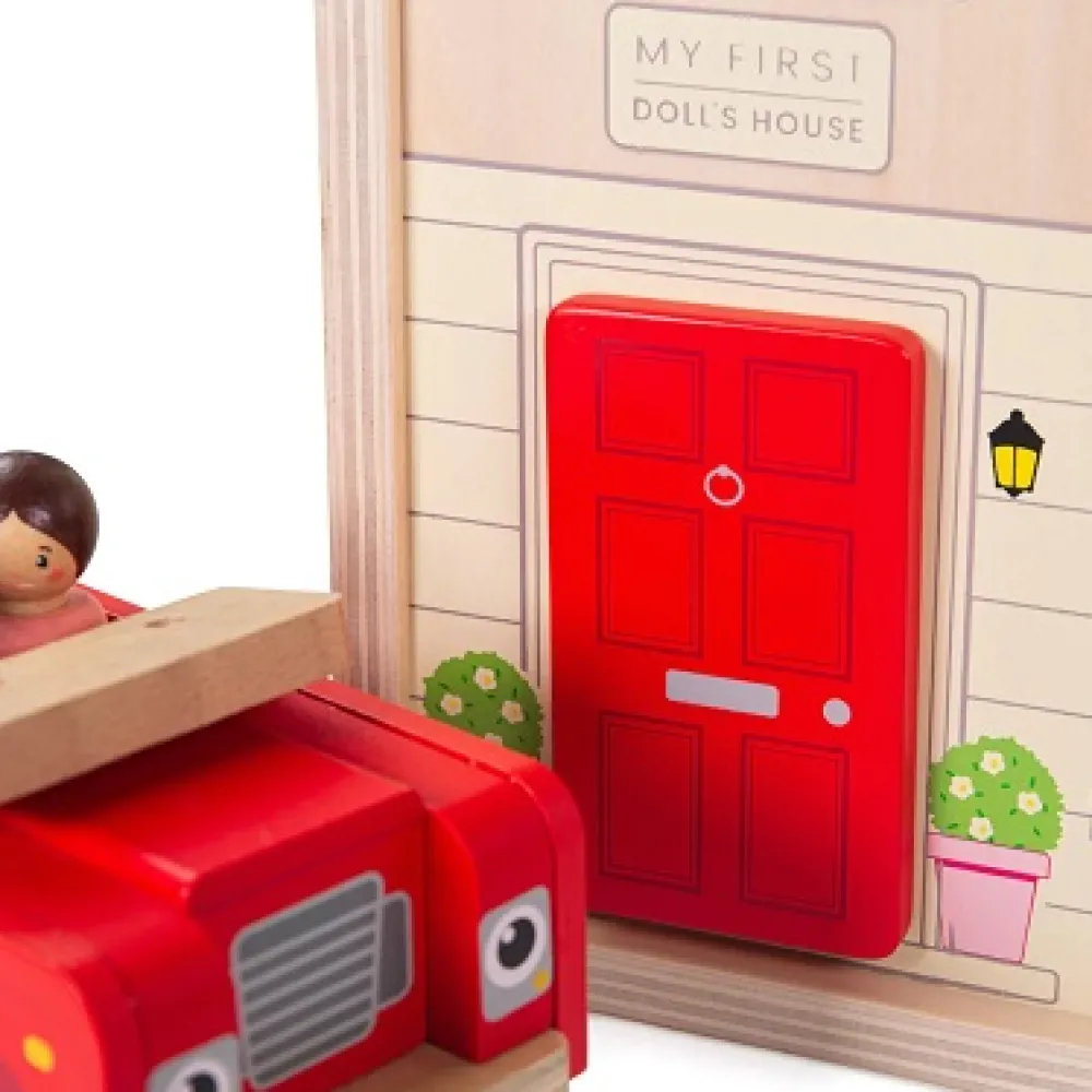 bigjigs_folding_dolls_hou_6.webp Discount Bigjigs Folding Dolls House Set Wooden Doll’s Houses | Activity Toys & Games