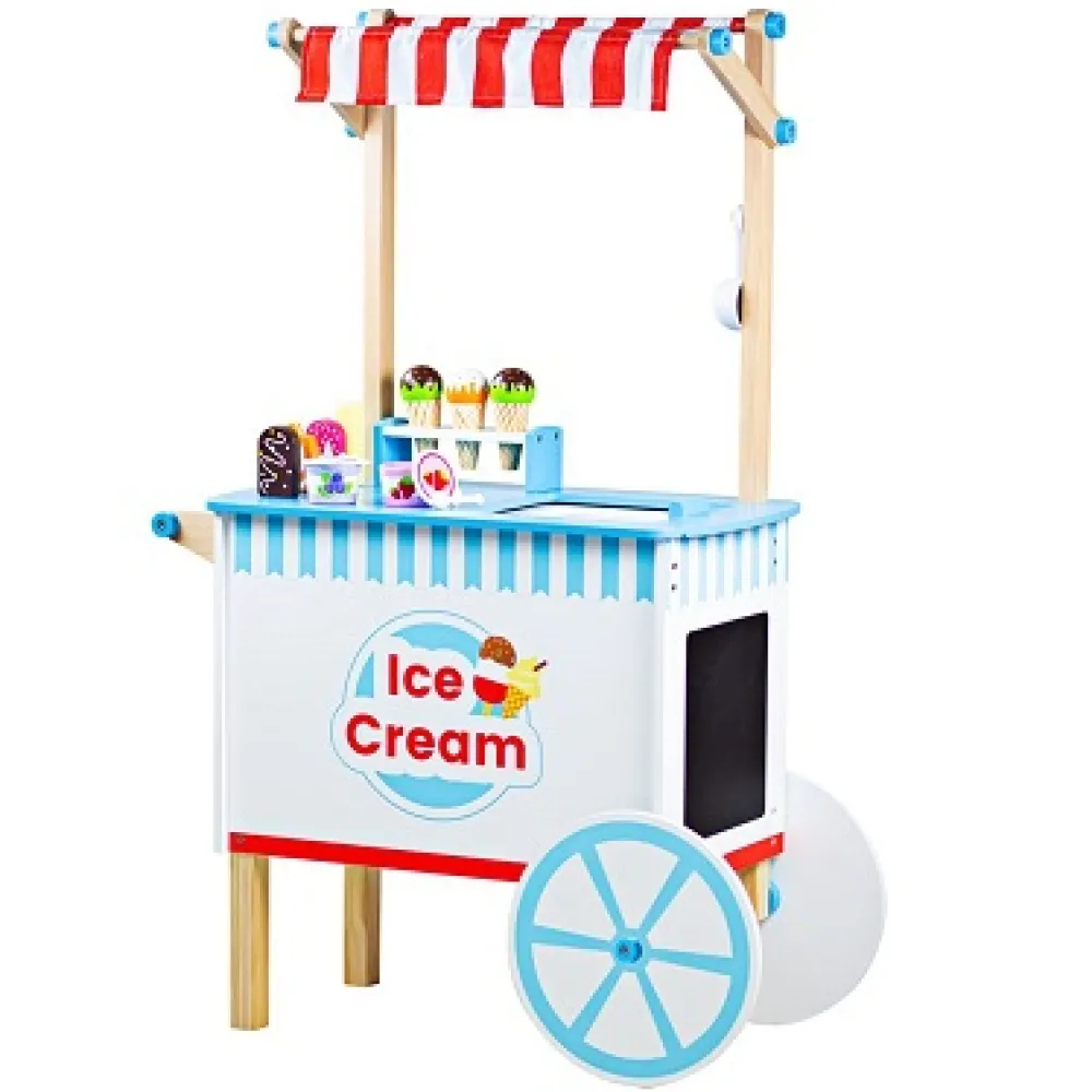 bigjigs_ice_cream_cart_0.webp Discount Bigjigs Ice Cream Cart Play Shop Cook And Share | Shopping Role Play