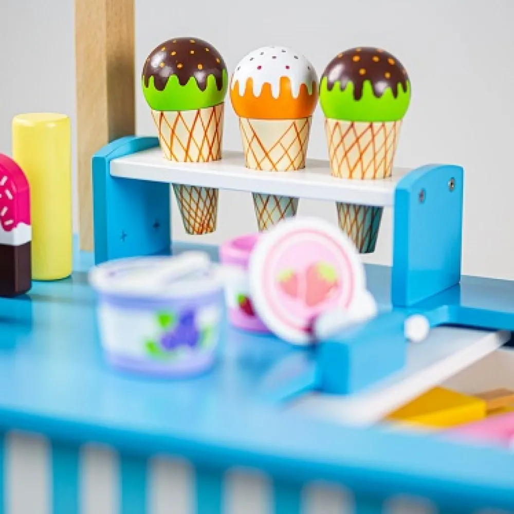 bigjigs_ice_cream_cart_2.webp Discount Bigjigs Ice Cream Cart Play Shop Cook And Share | Shopping Role Play