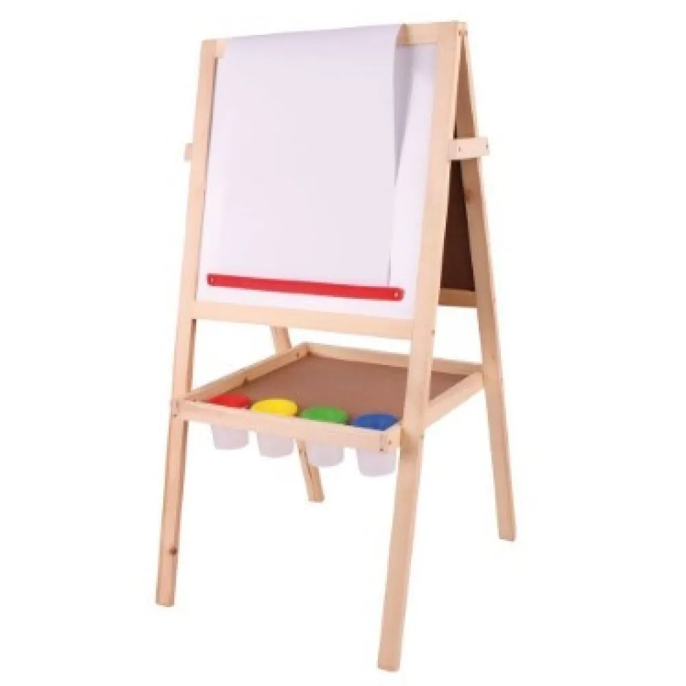 bigjigs_junior_art_easel_1.webp Sale Bigjigs Junior Art Easel Kids Arts And Crafts Sets For Kids