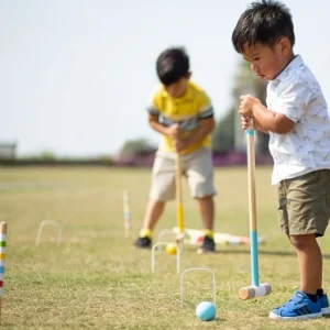 Fashion Bigjigs Kids Garden Croquet Set Outdoor Garden Toys | Gifts For 7 Yr Olds