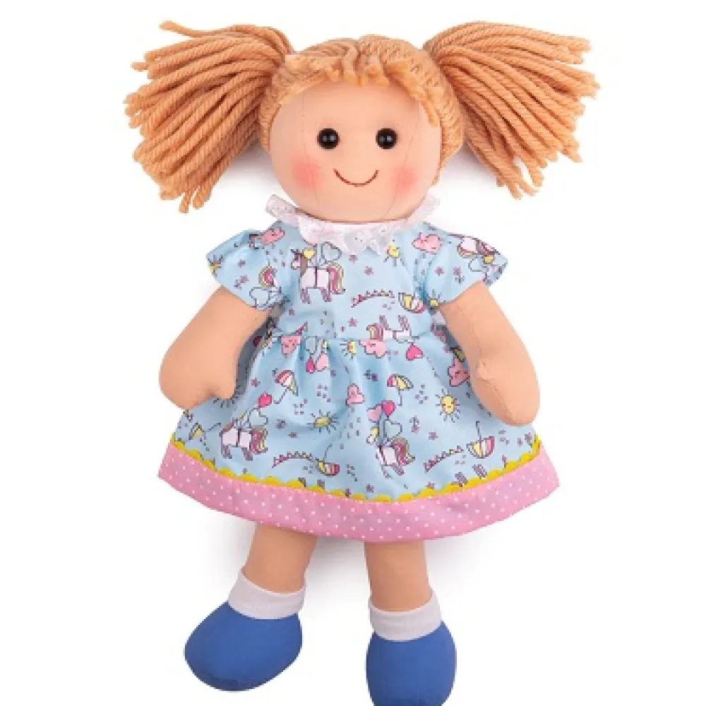 bigjigs_olivia_ragdoll__m_0.webp Best Bigjigs Olivia Ragdoll – Medium Soft Rag Dolls | Soft Toys