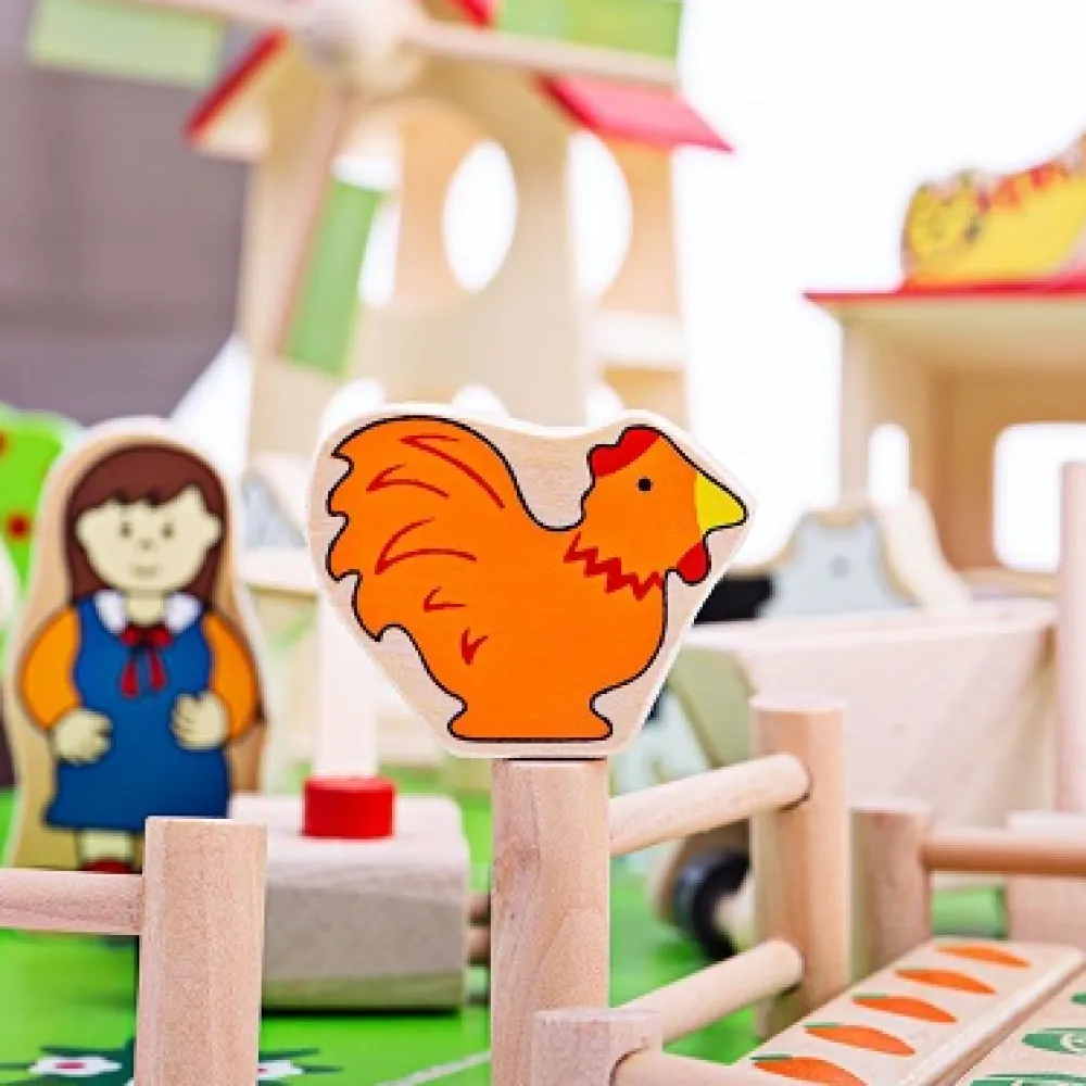 bigjigs_play_farm_2.webp Best Bigjigs Play Farm Wooden Animal Toys | Wooden Farm Sets & Animal Toys
