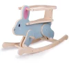 Fashion Bigjigs Rocking Rabbit – 100% responsibly sourced wood Kids Wooden Puzzles And Activity Toys | Traditional Wooden Toys