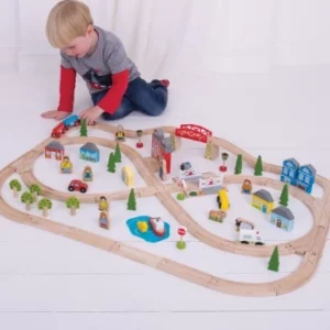 Best Bigjigs Town and Country Train Set Gifts For 3 Year Olds