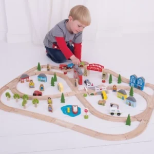 Best Bigjigs Town and Country Train Set Gifts For 3 Year Olds