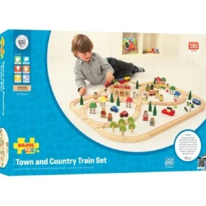 Best Bigjigs Town and Country Train Set Gifts For 3 Year Olds