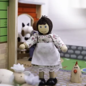 Online Cobblestone Farm Wooden Animal Toys | Wooden Farm Sets & Animal Toys