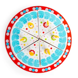 Outlet Birthday Cake Play Shop Cook And Share | Wooden Toy Food Sets