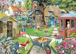 Outlet Bloomin’ Lovely – BIG 500 Piece Jigsaw Puzzle Children's Wooden Puzzles