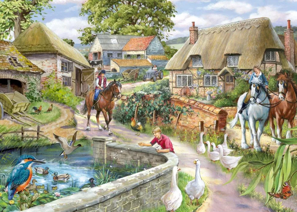 bridle_path___piece_jigsa_0.webp Sale Bridle Path – 1000 Piece Jigsaw Puzzle Children's Wooden Puzzles