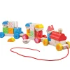 Fashion Build Up Train Bath Toys | Wooden Push And Pull Along Toys