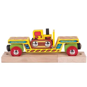 Hot Bulldozer Low Loader Gifts For 5 Yr Olds | Toys For 4 Year Olds