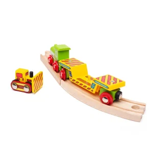 Hot Bulldozer Low Loader Gifts For 5 Yr Olds | Toys For 4 Year Olds
