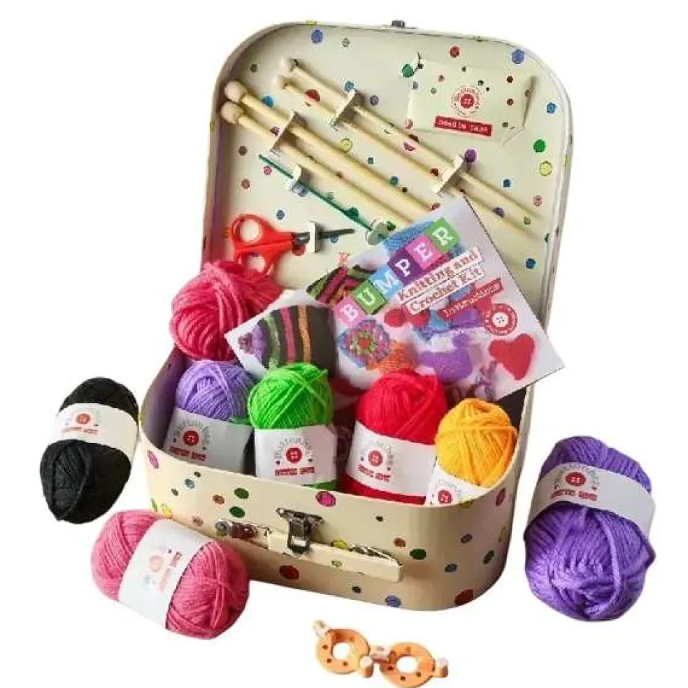 bumper_knitting_kit_0.webp Clearance Bumper Knitting Kit Kids Arts And Crafts Sets For Kids