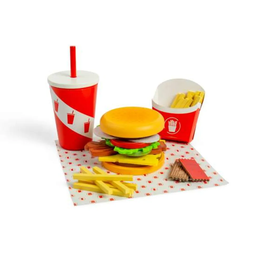 burger_and_fries_set_3.webp Hot Burger and Fries Set Wooden Toy Food Sets | Shopping Role Play